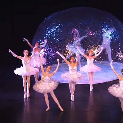 Performance Video Production Ballet dancers on stage