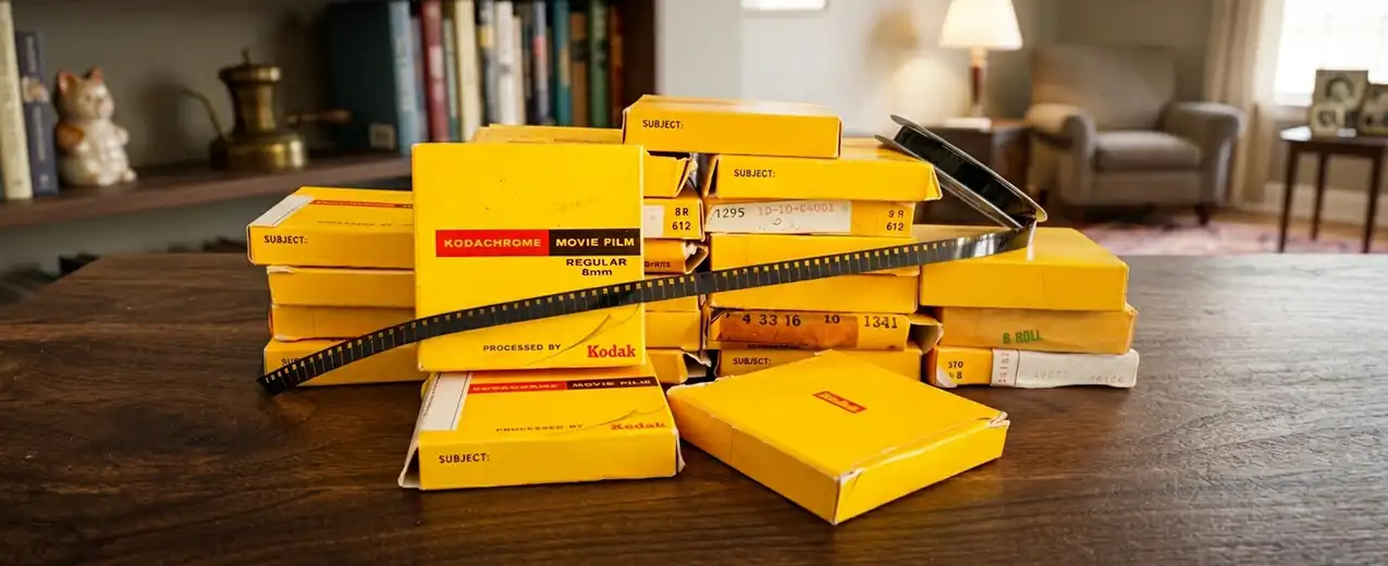 8mm Film to Digital Files
